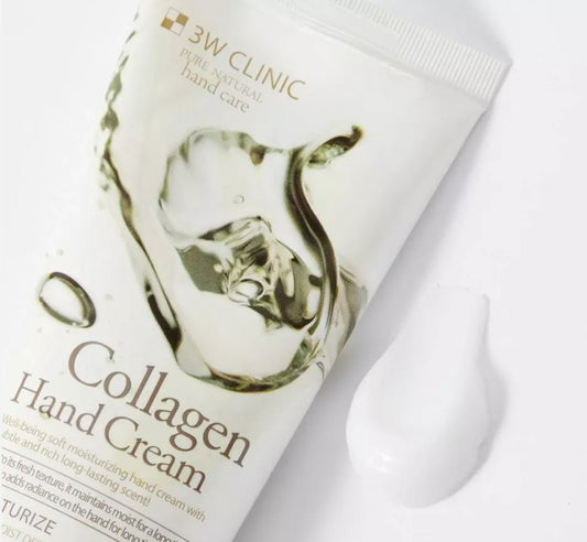 3W CLINIC-MOISTURIZING COLLAGEN HAND CREAM