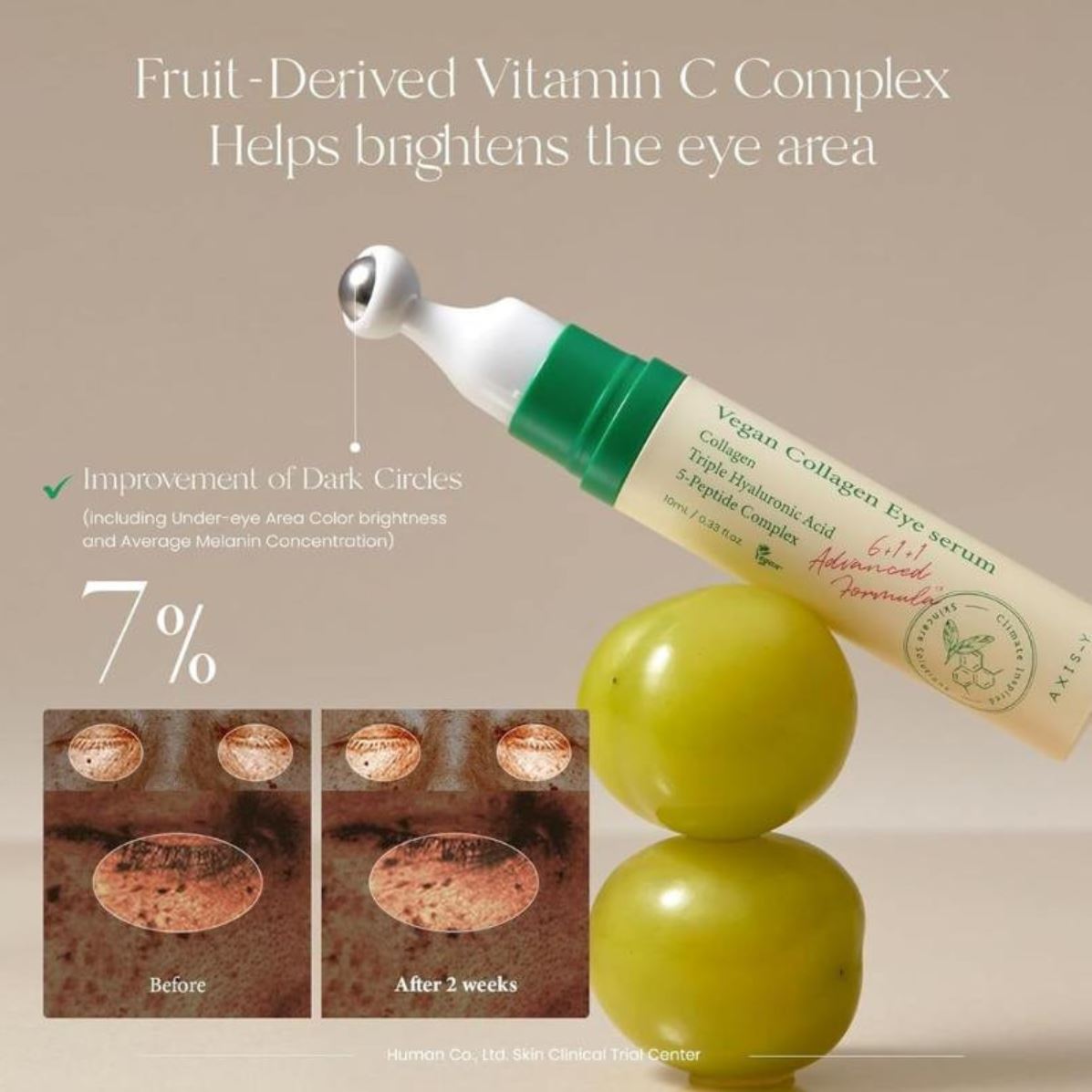 AXIS-Y-VEGAN COLLAGEN EYE SERUM 10ML