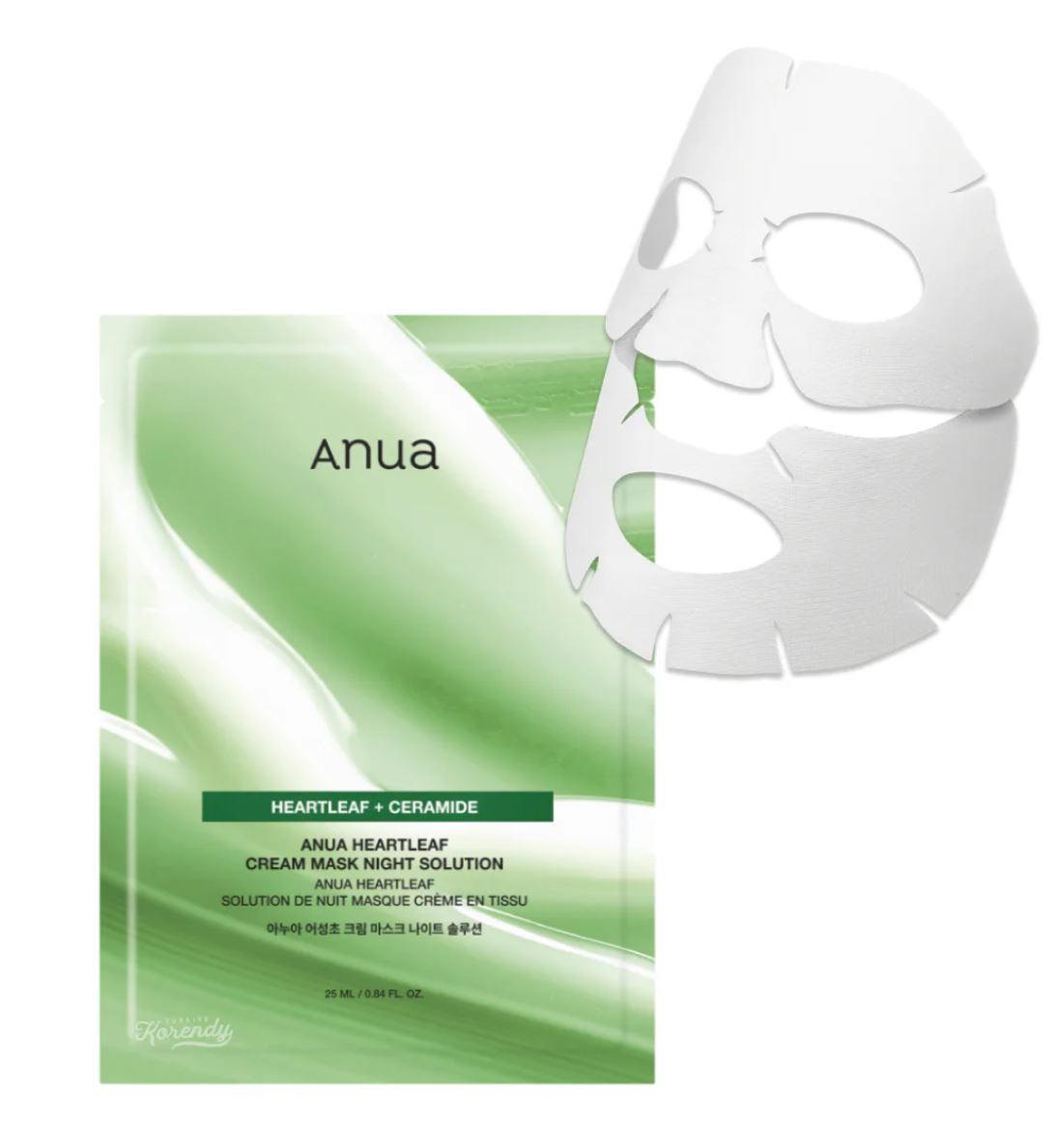 ANUA-HEARTLEAF CREAM MASK NIGHT SOLUTION (25ML)