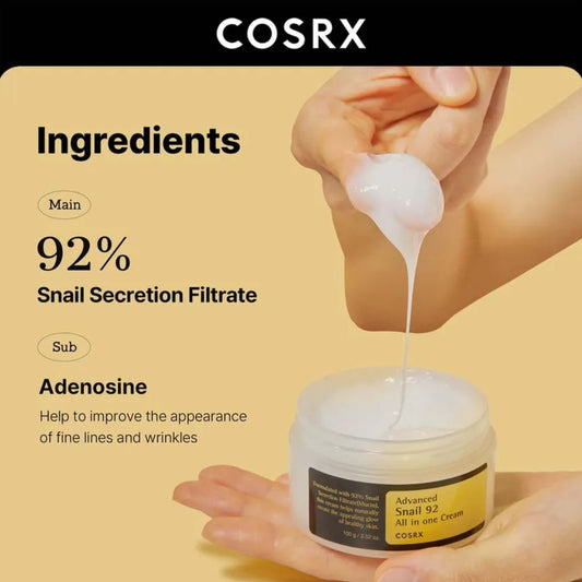COSRX-ADVANCED SNAIL 92 ALL IN ONE CREAM 100G