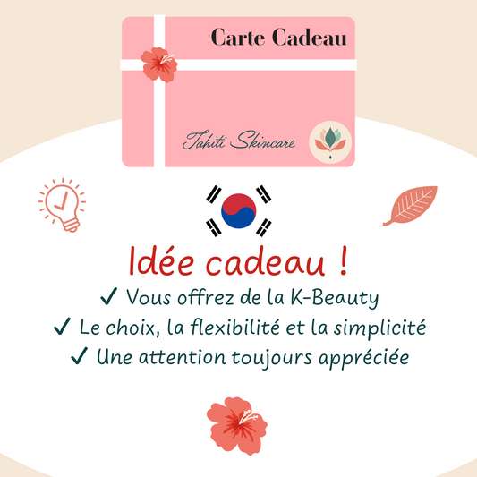 Carte Cadeau - Tahiti Skincare