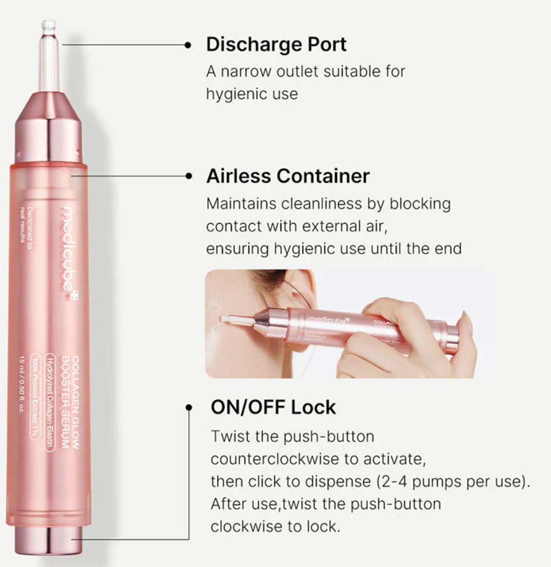 MEDICUBE-COLLAGEN GLOW BOOSTER SERUM 15ML