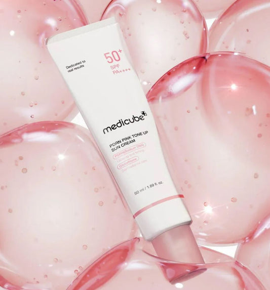 MEDICUBE-PDRN PINK TONE UP SUN CREAM 50ML