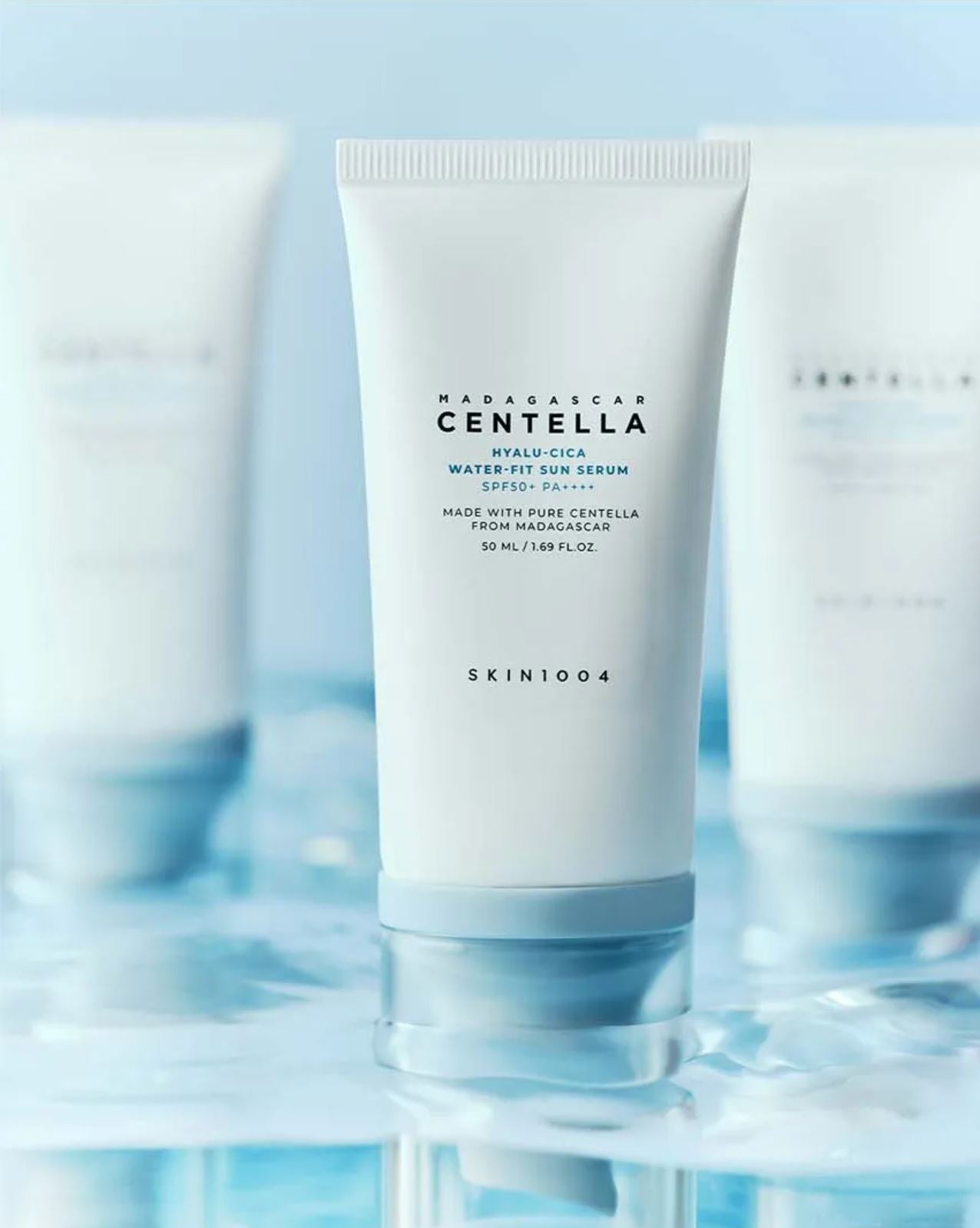 SKIN1004-Madagascar centella hyalu-cica water-fit sun serum - 50ml