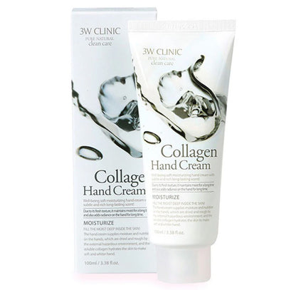 3W CLINIC-MOISTURIZING COLLAGEN HAND CREAM