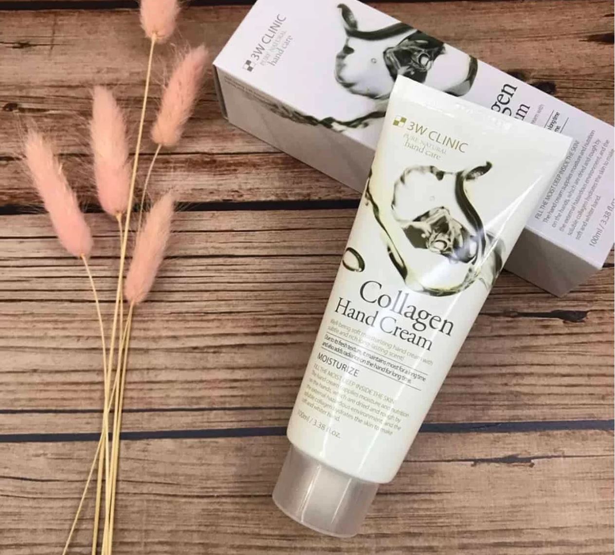 3W CLINIC-MOISTURIZING COLLAGEN HAND CREAM