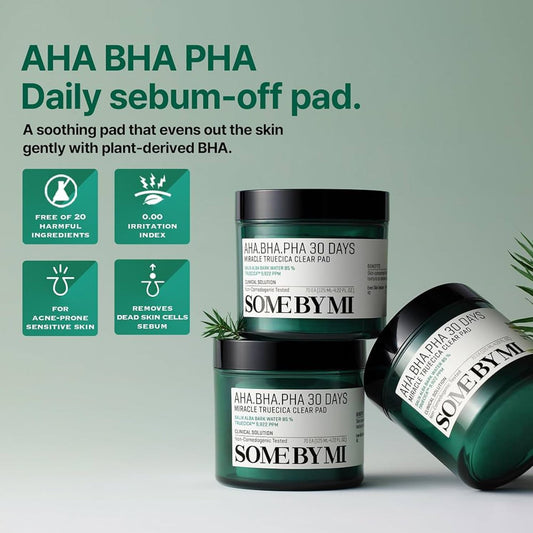 SOME BY MI-AHA-BHA-PHA 30 days miracle truecica (70 tampons) - 125 ml