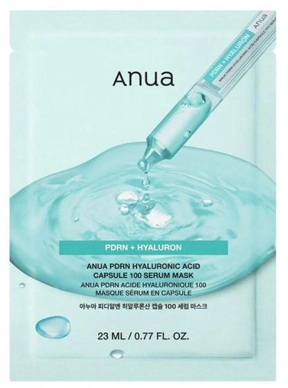 ANUA-PDRN HYALURONIC ACID CAPSULE 100 SERUM MASK