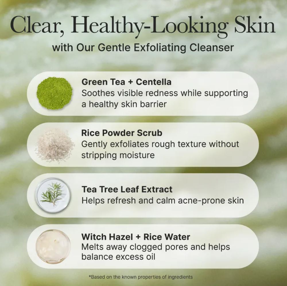 ARENCIA-FRESH GREEN RICE MOCHI CLEANSER 120G