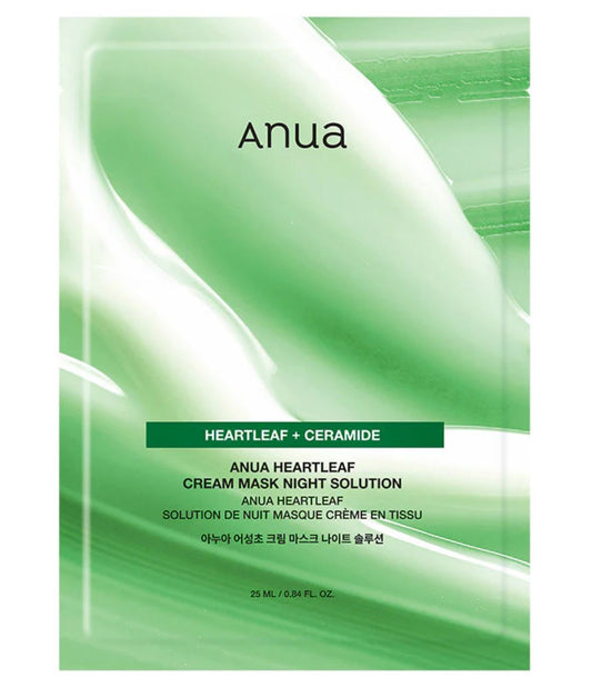 ANUA-HEARTLEAF CREAM MASK NIGHT SOLUTION (25ML)