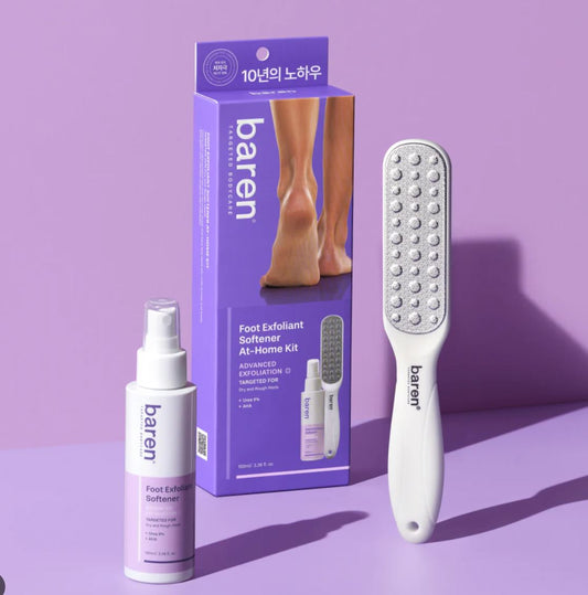 BAREN-FOOT SOFTENER AT-HOME KIT