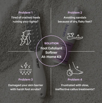 BAREN-FOOT SOFTENER AT-HOME KIT