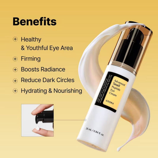 COSRX-ADVANCED SNAIL PEPTIDE EYE CREAM 25ML