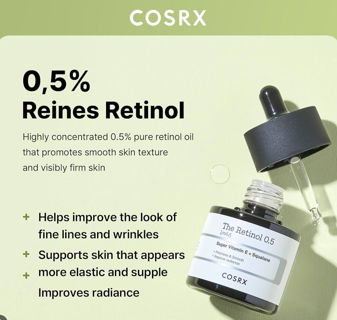 COSRX-THE RETINOL 0.5 OIL 20ML