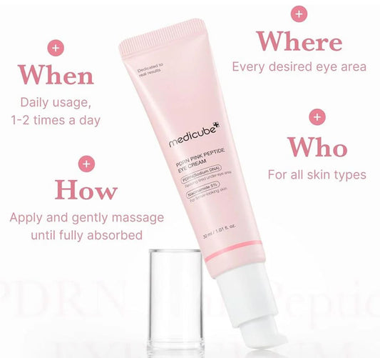 MEDICUBE-PDRN PINK PEPTIDE EYE CREAM