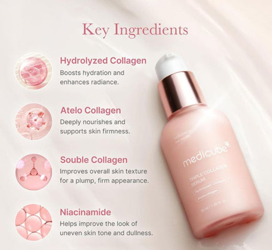 MEDICUBE-TRIPLE COLLAGEN SERUM 4.0 55ML