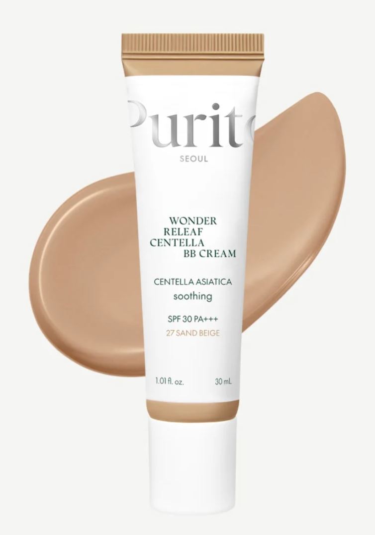 PURITO SEOUL-WONDER RELEAF CENTELLA BB CREAM #27 SAND BEIGE SPF 30 PA+++ 30ML