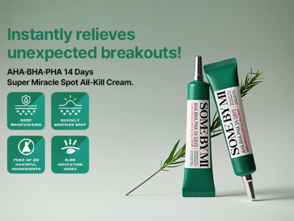 SOME BY MI-AHA BHA PHA 14 DAYS SUPER MIRACLE SPOT ALL KILL CREAM 30ML