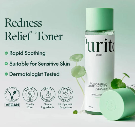PURITO SEOUL-Wonder releaf centella toner unscented - 200ml